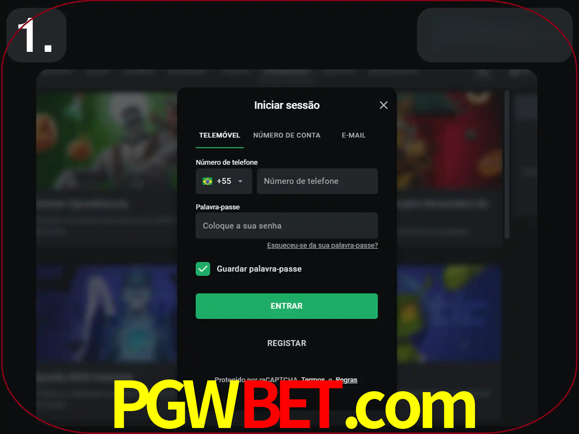 Acesse o site.